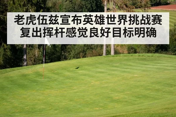 老虎伍兹宣布英雄世界挑战赛复出挥杆感觉良好目标明确